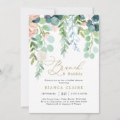 Invitation à la douche nuptiale du Jardin de brous (Devant)