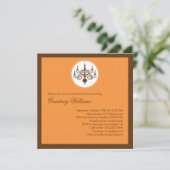 Invitation à la douche nuptiale du lustre moderne (Debout devant)