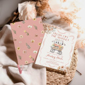 Invitation à la douche nuptiale du marché