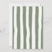 Invitation à la douche nuptiale du panier à fleurs (Dos)