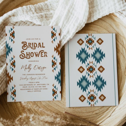 Invitation à la douche nuptiale du sud-ouest | Oue