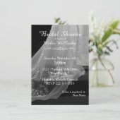 Invitation à la douche nuptiale du train Gown Mari (Debout devant)