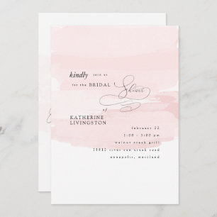 Invitation à la douche nuptiale éclatante