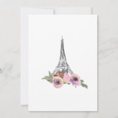 Invitation À La Douche Nuptiale, Elle A Dit Oui Ou (Dos)