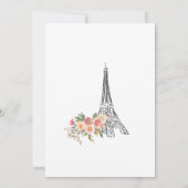 Invitation À La Douche Nuptiale, Elle A Dit Oui Ou (Dos)