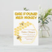 Invitation à la douche nuptiale | Elle A Trouvé So (Debout devant)