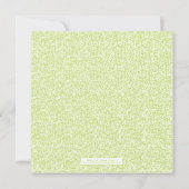 Invitation à la douche nuptiale en spirale (Dos)