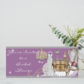 Invitation à la douche nuptiale entourée de Diaman (Debout devant)