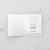 Invitation à la douche nuptiale étincelante et bri (Intérieur)