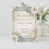 invitation à la douche nuptiale, fête du château f (Debout devant)