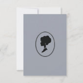 invitation à la douche nuptiale, fête du château f (Dos)