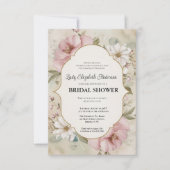 invitation à la douche nuptiale, fête du château f (Devant)