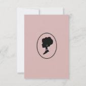 invitation à la douche nuptiale, fête du château f (Dos)