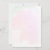 Invitation à la douche nuptiale Fiesta Cactus (Dos)