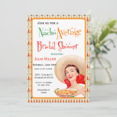 Invitation à la douche nuptiale Fiesta mexicaine (Debout devant)