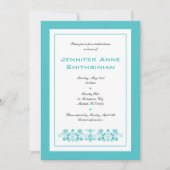 Invitation à la douche nuptiale Flora Bee (Devant)