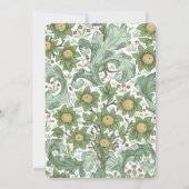 Invitation à la douche nuptiale Floral Elegance (Dos)