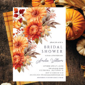 Invitation à la douche nuptiale florale Bliss