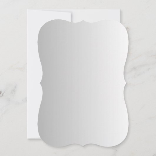 Invitation à la douche nuptiale florale, moderne,  (Dos)