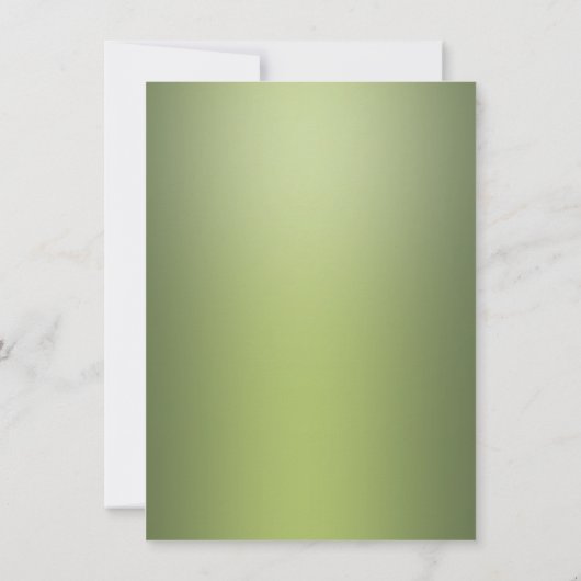 Invitation à la douche nuptiale Florale moderne (Dos)