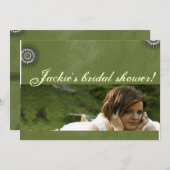 Invitation à la douche nuptiale Funk (Devant / Derrière)