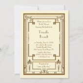 Invitation à la douche nuptiale, grand ivoire de m (Devant)