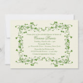 Invitation à la douche nuptiale Ivy Frame (Devant)