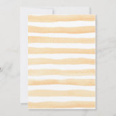 Invitation à la douche nuptiale Lemonade Watercolo (Dos)