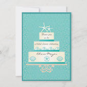 Invitation à la douche nuptiale Mariage de sébaste (Devant)