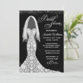 Invitation à la douche nuptiale Mariage Diamond (Debout devant)