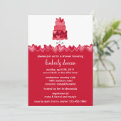 Invitation à la douche nuptiale Mariage funky (Debout devant)