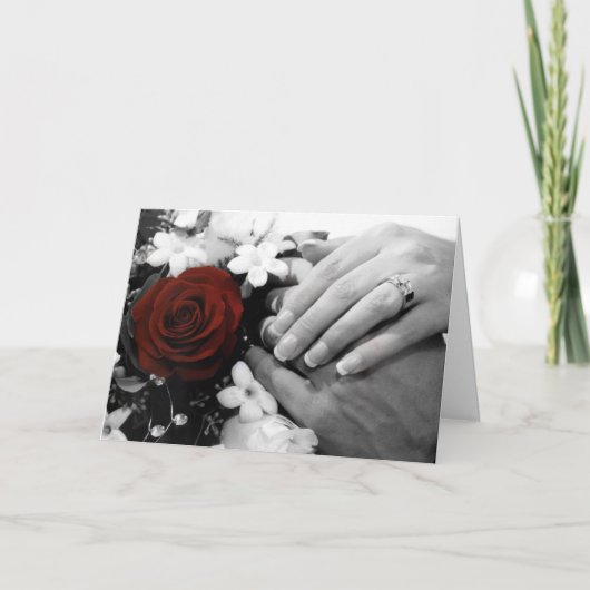 Invitation à la douche nuptiale : Mariée et salle  (Devant)