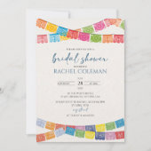 Invitation à la douche nuptiale mexicaine (Devant)