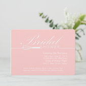 Invitation à la douche nuptiale moderne (Debout devant)