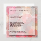 Invitation à la douche nuptiale moderne minimalist (Devant / Derrière)