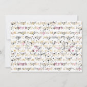 Invitation à la douche nuptiale moto (Dos)