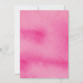 Invitation à la douche nuptiale noire blanche (Dos)