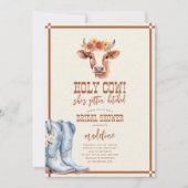 Invitation à la douche nuptiale occidentale de la (Devant)