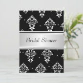 Invitation à la douche nuptiale personnalisable (Debout devant)