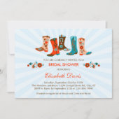 Invitation à la douche nuptiale pour filles (Devant)