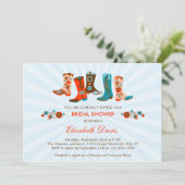 Invitation à la douche nuptiale pour filles (Debout devant)