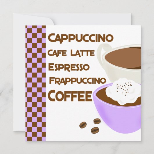 Invitation à la douche nuptiale pour le déjeuner d (Devant)