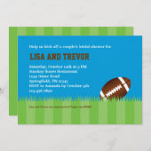 Invitation à la douche nuptiale pour les couples d (Devant / Derrière)