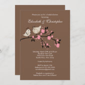 Invitation à la douche nuptiale pour les couples I (Devant / Derrière)