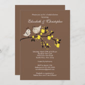 Invitation à la douche nuptiale pour les couples I (Devant / Derrière)