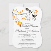 Invitation à la douche nuptiale pour les couples I (Devant)