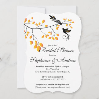 Invitation à la douche nuptiale pour les couples I