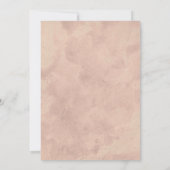 Invitation à la douche nuptiale pour une bouteille (Dos)