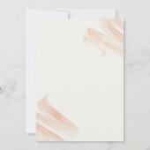 Invitation à la douche nuptiale rose (Dos)