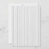 Invitation à la douche nuptiale rose et rose rouge (Dos)